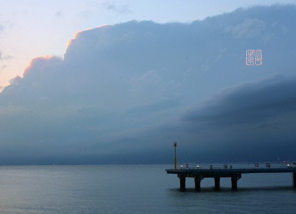 Pier in a Storm Flickrhanko