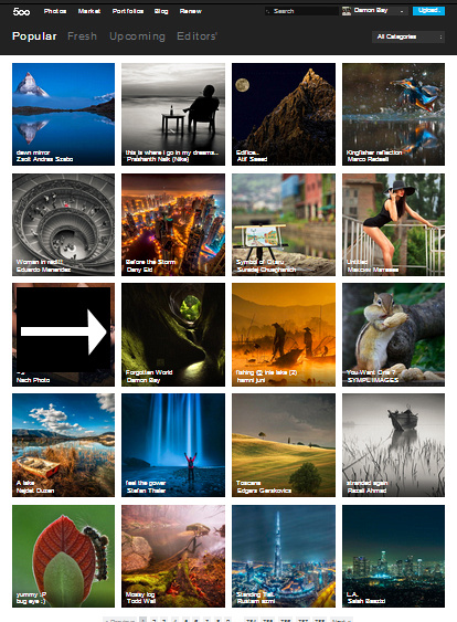 500px Top 10